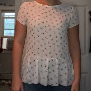 💛Loft floral tee